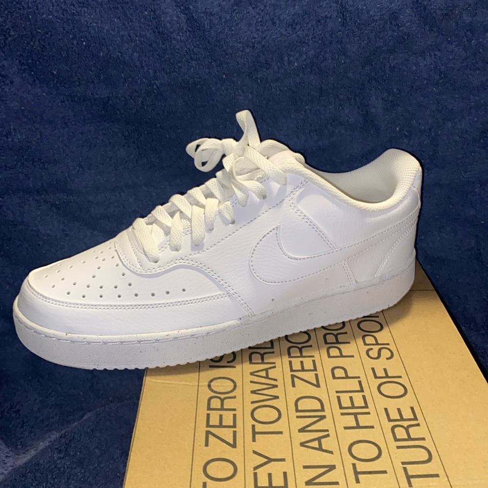 Nike Court Vision All White, never worn and still in box. SOLD
